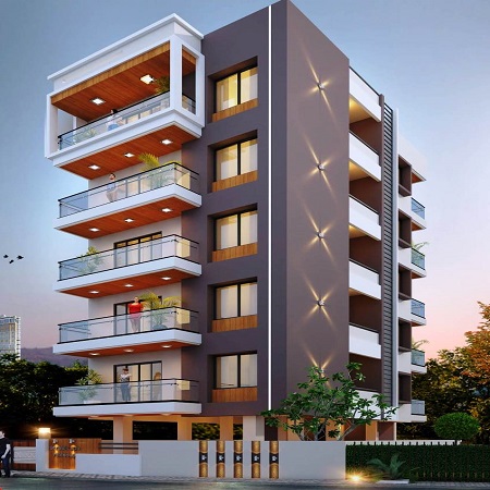 Luxury 3BHK Flat in Boring Road